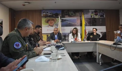 Reunión en el Ministerio de Transporte.