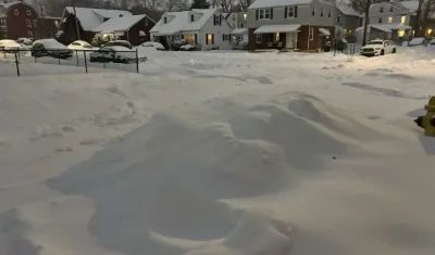 Nieve en Pensilvania.