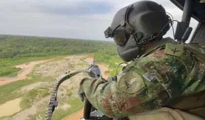 El operativo fue realizado por las Fuerzas Militares. 