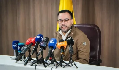 El Ministro de Minas y Energía, Edwin Palma.