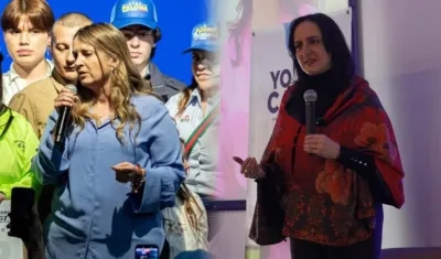 Paloma Valencia y María Fernanda Cabal.