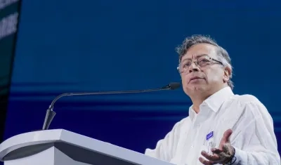 El Presidente de Colombia, Gustavo Petro.
