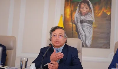 El Presidente de la República, Gustavo Petro.