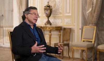 El Presidente Gustavo Petro.