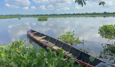 Río Magdalena, en jurisdicción del municipio de Sabanagrande.
