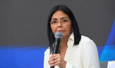 La presidenta encargada de Venezuela, Delcy Rodríguez.