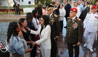 La presidenta encargada de Venezuela, Delcy Rodríguez.