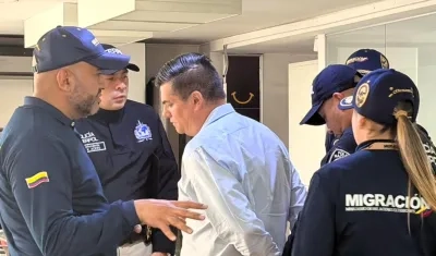 Rubén Antonio Wang Lara, el capturado.