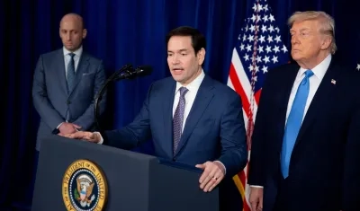 Marco Rubio, secretario de Estado de Estados Unidos.