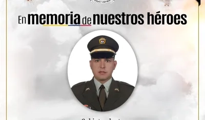 Subintendente Jeferson Orlando Fernández Orduz.