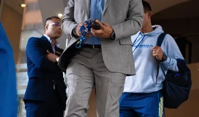 El técnico Hernán Torres.