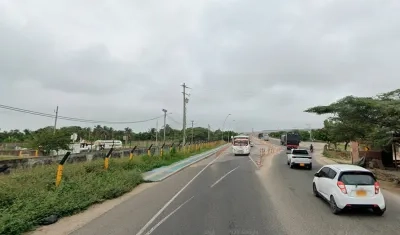 Vía Ciénaga - Barranquilla.