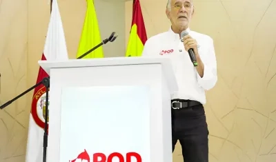 El Gobernador del Atlántico, Eduardo Verano.