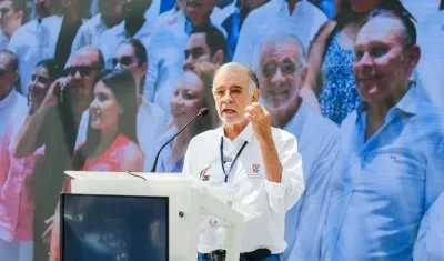 El Gobernador del Atlántico, Eduardo Verano.