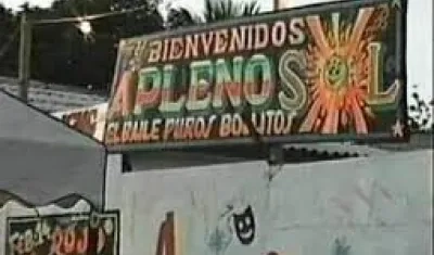 'A pleno sol', una de las verbenas de Carnaval más populares en la década de los setenta