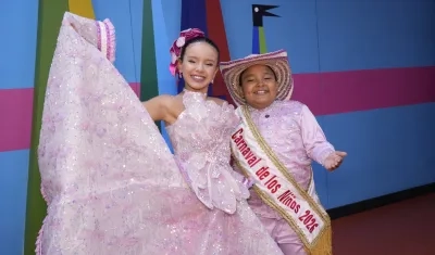 Sharon Acosta y Joshua Ortiz, Reyes Infantiles 2026. 