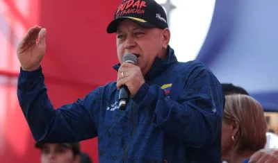 Diosdado Cabello, Ministro del Interior de Venezuela.