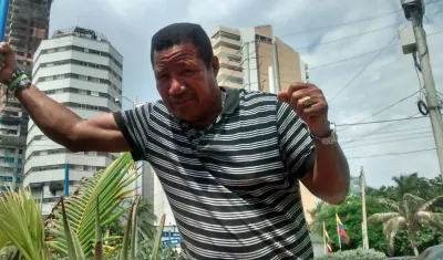 El boxeador Bonifacio Ávila, fallecido este lunes en Cartagena. 