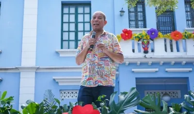 Secretario de Cultura y Patrimonio del Distrito, Juan Ospino Acuña. 