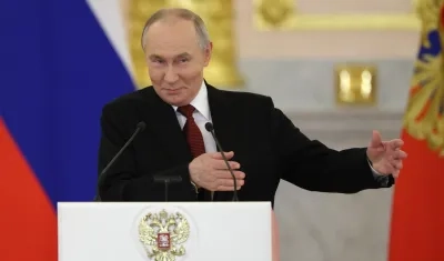 Vladímir Putin, Presidente de Rusia.