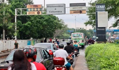 ​Frontera colombiana e​n Norte de Santander.