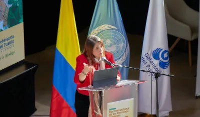 Iris Marín, defensora del Pueblo.