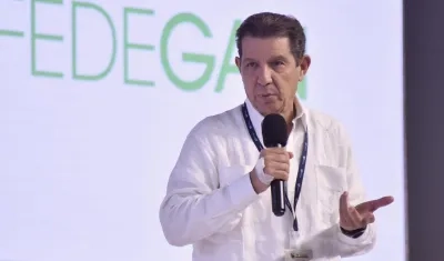 El presidente de Fedegán, José Félix Lafaurie.