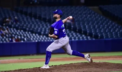 Julio Vivas, abridor de Vaqueros, fue el pitcher ganador. 