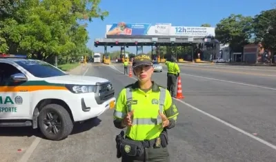  Lizbeth Herrera Vargas, jefe Seccional Tránsito y Transporte DEATA.