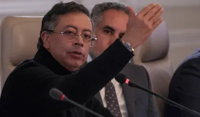 Gustavo Petro, presidente de la República. 