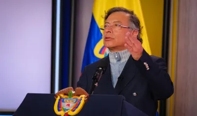 Gustavo Petro, presidente de Colombia.