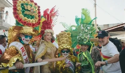 Reyes del Carnaval de Barranquilla. 