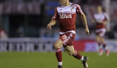 Rafael Santos Borré jugó en River entre 2018 y 2021. 