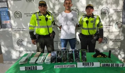 Capturan a hombre señalado de hurtar en casino