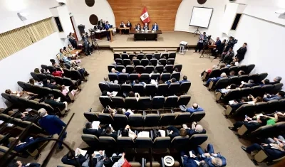 Congreso peruano.