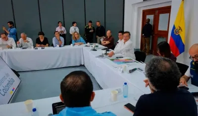 Consejo de Ministros en Montería.