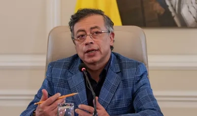 El Presidente Gustavo Petro.