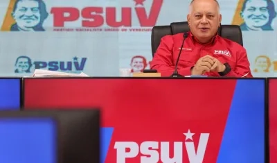Diosdado Cabello, Ministro del Interior de Venezuela.