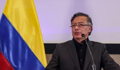 El Presidente Gustavo Petro.
