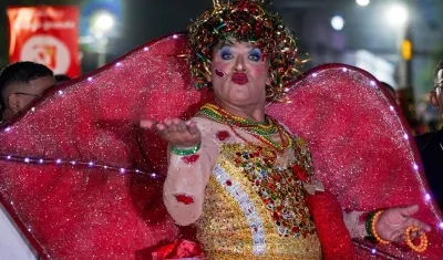 El Rey Momo Adolfo Maury.