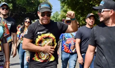 El Alcalde Alex Char.