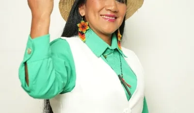 La candidata Ana Guetio.