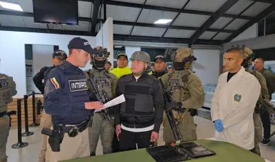 Andrés Felipe Marín Silva, alias 'Pipe Tuluá', fue extraditado a Estados Unidos.