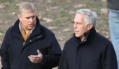El expríncipe Andrés y el magnate Jeffrey Epstein.