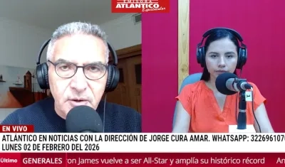 Transmisión de Atlántico en Noticias.