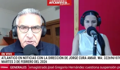 Transmisión de Atlántico en Noticias.