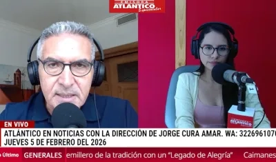 Transmisión de Atlántico en Noticias.