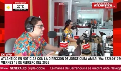 Transmisión de Atlántico en Noticias.