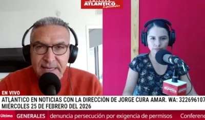 Transmisión de Atlántico en Noticias.