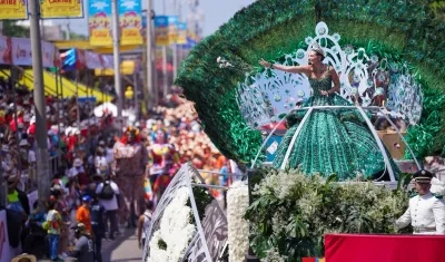 La Reina del Carnaval de Barranquilla, Michelle Char.